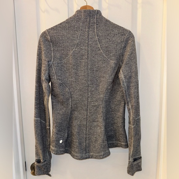 Lululemon Herringbone Define Zip Jacket - Forme Jacket II Heathered Gingham Full - Picture 3 of 14